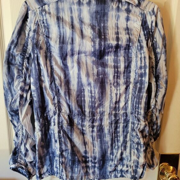 CHICO'S ZENERGY BLUE LINEAR JACKET - Picture 6 of 6